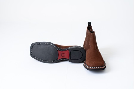 Bota Artesanal Amarok - Bico Quadrado - Cor Terra - Image 3